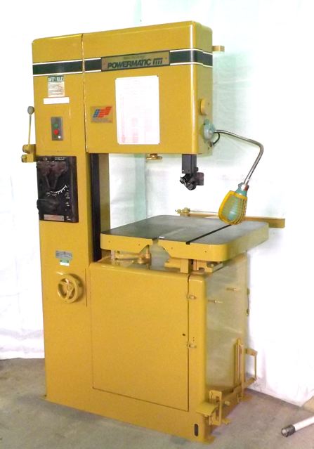 20" POWERMATIC ... VERTICAL BAND SAW